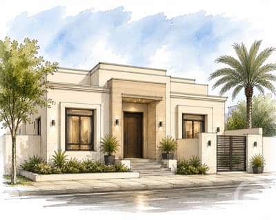 Residential Land for Sale in Al Jahra, Kuwait City - للبدل ارض بالمطلاع زاوية مع طلب