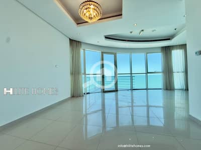 فلیٹ 3 غرف نوم للايجار في الشعب البحري، مدينة الكويت - Elegant Three Bedroom Sea View Residence in Shaab