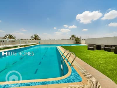 2 Bedroom Apartment for Rent in Al Manqaf, Kuwait City - Luxury Two bedroom beach apartment for rent in Mangaf