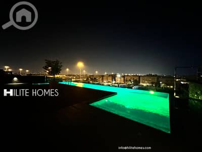 شقة 1 غرفة نوم للايجار في سلوى، مدينة الكويت - Modern fully furnished one bedroom apartment for rent in Salwa