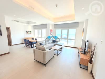 فلیٹ 1 غرفة نوم للايجار في الفنطاس، مدينة الكويت - SeaView Full Furnished 1 Bedroom Apartment with Rooftop Pool in Fintas