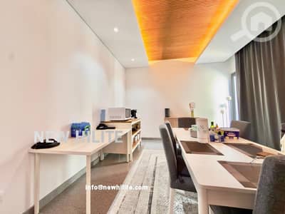 3 Bedroom Villa for Rent in Sabah Al Salem, Kuwait City - Luxury Fully Furnished 3 Bedroom Apartment for Rent in Sabah Al Salem