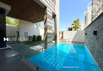 6 Bedroom Villa for Rent in Abu Al Hasaniya, Kuwait City - Brand new Villa for rent in Abu Al Hassaniya with Private pool 6 Bedroom Villa for Rent in Abu Al Hasaniya, Kuwait City - Brand new Villa for rent in Abu Al Hassaniya with Private pool