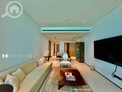 3 Bedroom Apartment for Rent in Qibla, Kuwait City - Brand new modern furnished three bedroom apartment in KuwaitCity