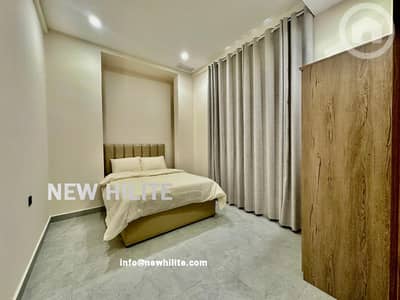 شقة 1 غرفة نوم للايجار في المنطقة الحرة، مدينة الكويت - Modern Furnished New 1-Bedroom Apartment for Rent in Bneid Al Qar