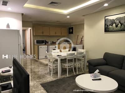 2 Bedroom Flat for Rent in Al Salmiya, Kuwait City - Stylish 2-bedroom furnished apartments in Fintas