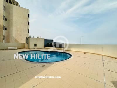 شقة 2 غرفة نوم للايجار في السالمية، مدينة الكويت - 2 BEDROOM SEA VIEW FLOOR FOR RENT IN SALMIYA