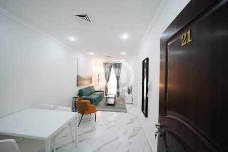 2 Bedroom Flat for Rent in Al Salmiya, Kuwait City - شقة مفروشة في السالمية وافدين واجانب فقط بناية حديثة اول ساكن