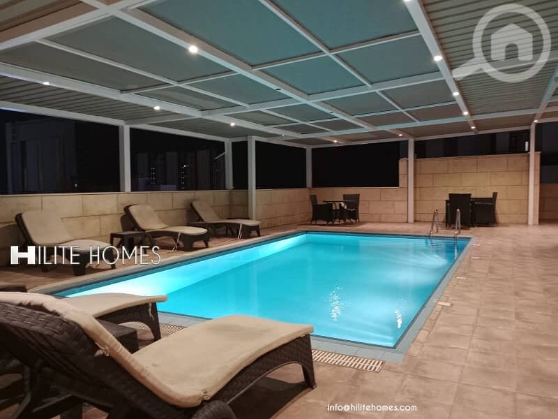 Two bedroom apartment available for rent in Sabah Al Salem.