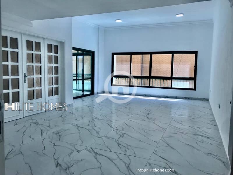 3 bedroom apartment spacious apartment for rent in salmiya