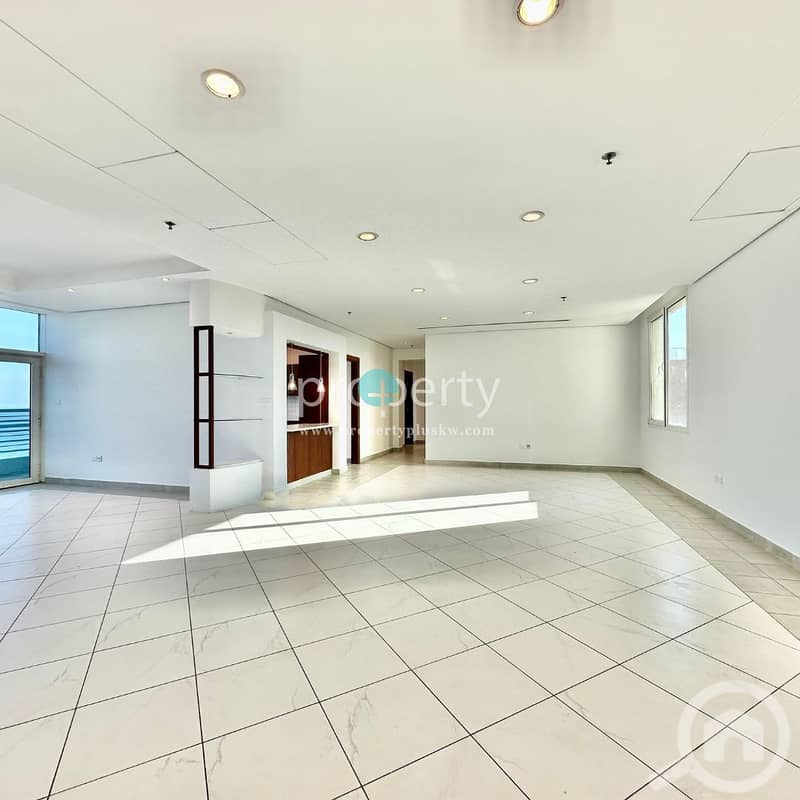 3 bedroom seaview apartment for rent in Mangaf