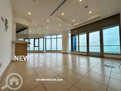 3 Bedroom Apartment for Rent in Al Shaab sea, Kuwait City - Sea view Three Bedroom Apartment for Rent