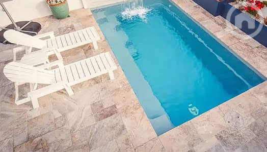 3 Bedroom Apartment for Rent in Mishref, Kuwait City - Duplex in Mishref with private pool