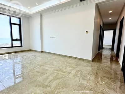 فلیٹ 3 غرف نوم للايجار في صباح السالم، مدينة الكويت - Sea View Three-Bedroom Apartment for Rent in Sabah Al Salem