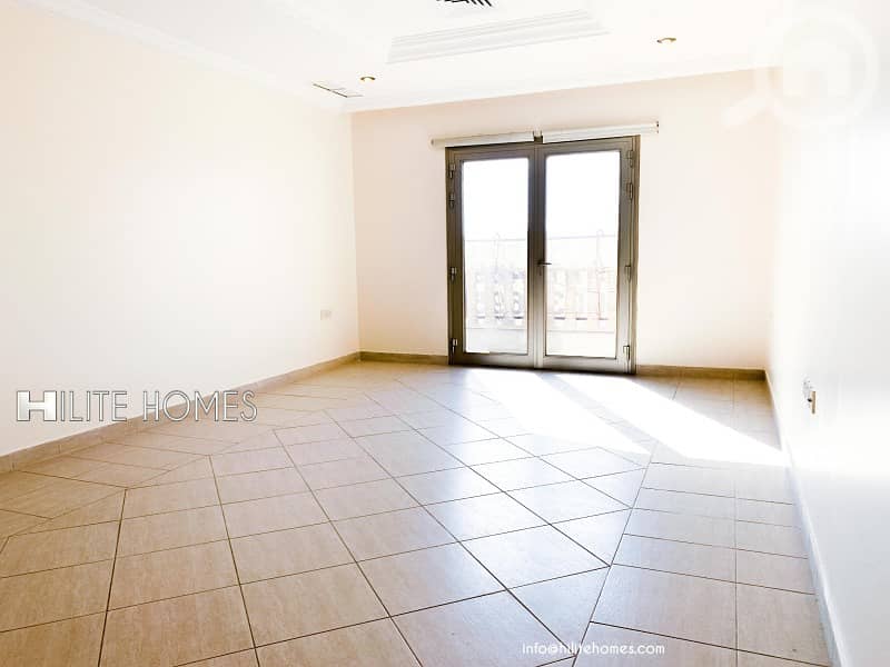 Two bedroom Semi furnished apartment for rent Shaab al Bahri