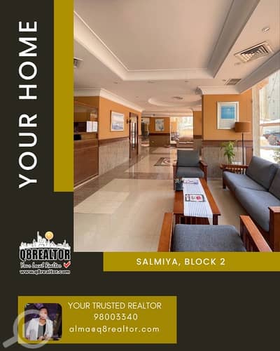 3 Bedroom Apartment for Rent in Al Salmiya, Kuwait City - Fully -furnished 3 Bedrooms Apartments