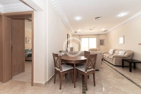 1 Bedroom Apartment for Rent in Mahboula, Kuwait City - Mahboula – spacious, furnished, one bedroom apartment w/pool