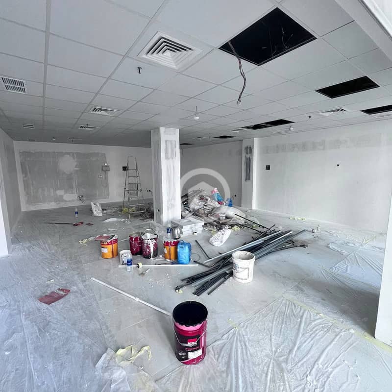 Shops with a grace period for rent in Al Qibla Block 11