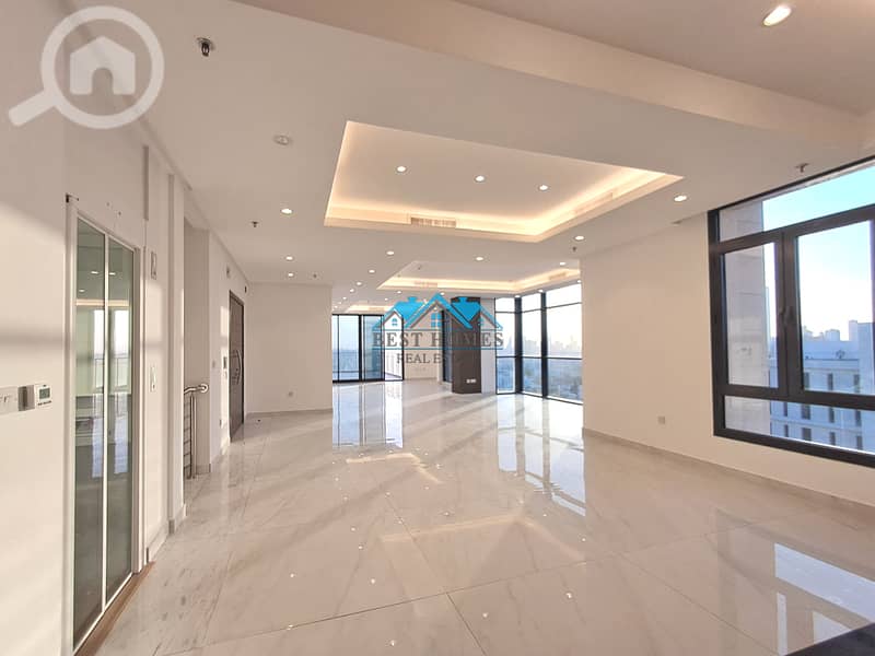 4 Master Bedrooms Duplex Penthouse with Terrace in Hessah Al Mubarak