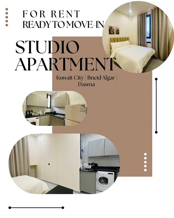 FULLY - FURNISHED STUDIO APARTMENT