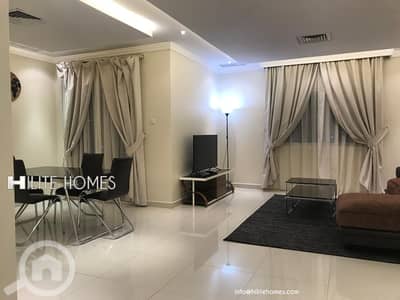 2 Bedroom Villa for Rent in Al Manqaf, Kuwait City - Two bedroom Furnished duplex for rent in Mangaf