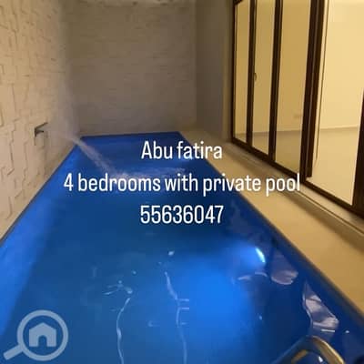 4 Bedroom Apartment for Rent in Abu Fatira, Kuwait City - modern 4 bedrooms with private pool in Abu Fatira