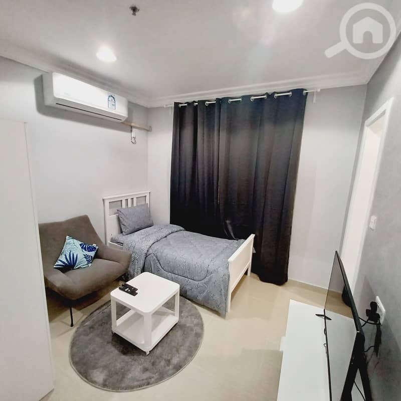 Furnished studio for rent in Salmiya Block 6