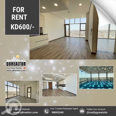 2 Bedroom Flat for Rent in Al Salmiya, Kuwait City - 2-Bedroom Apartment for Rent in Salmiya