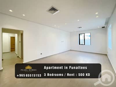 3 Bedroom Flat for Rent in Fnaitees, Kuwait City - Apartment for Rent in Funaitees