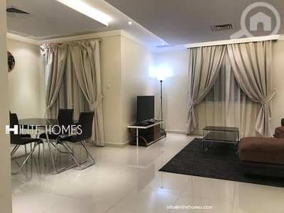 شقة 3 غرف نوم للايجار في المنقف، مدينة الكويت - Two bedroom Furnished duplex for rent in Mangaf