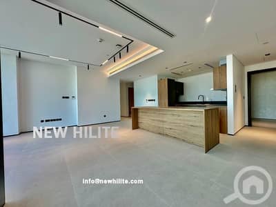 فلیٹ 2 غرفة نوم للايجار في المنطقة الحرة، مدينة الكويت - Spacious Two Master bedroom seaview apartment in Kuwait City