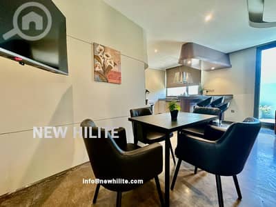 1 Bedroom Apartment for Rent in Salwa, Kuwait City - Modern Rooftop 1BR Apartment For Rent in Salwa