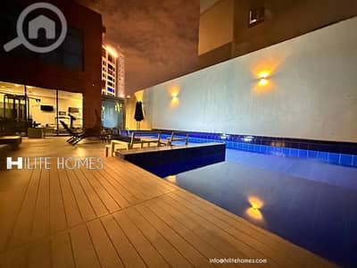 2 Bedroom Flat for Rent in Al Salmiya, Kuwait City - Beautiful two bedroom Apartment in Salmiya