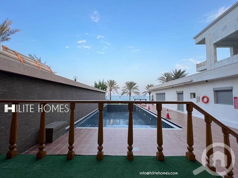 Beach front Floor available for rent in Abu al Hasaniya Beach front Floor available for rent in Abu al Hasaniya