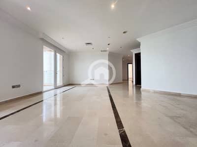 فلیٹ 3 غرف نوم للايجار في الشعب البحري، مدينة الكويت - Shaab – unfurnished, three bedroom apartment w/sea view