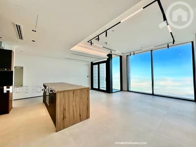 2 Bedroom Apartment for Rent in Al Daiya, Kuwait City - Brand New 2BR Sea View Apartment with Balcony in Kuwait city