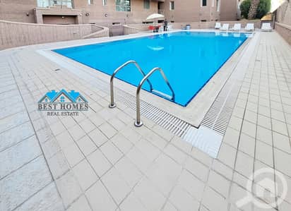 3 Bedroom Villa for Rent in Salwa, Kuwait City - 3 Bedrooms Apartment with Swimming Pool in Salwa