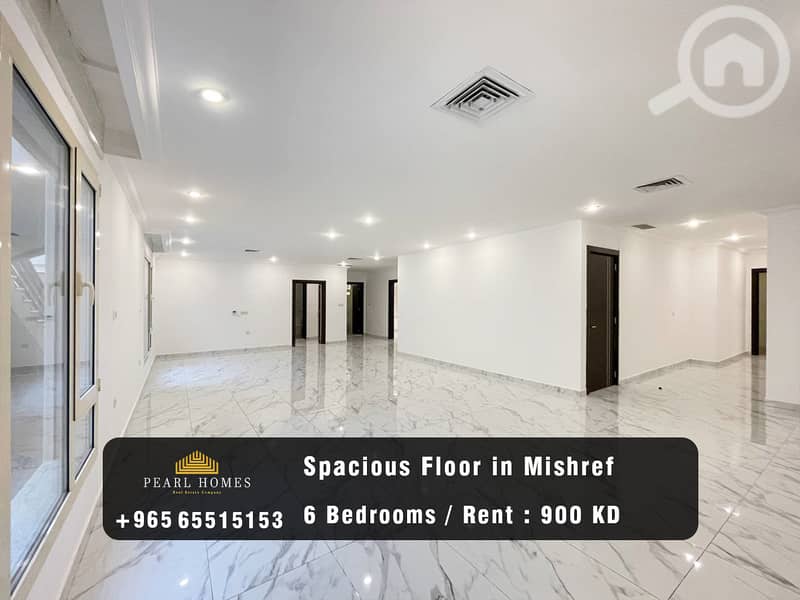 Spacious Floor for Rent in Mishref