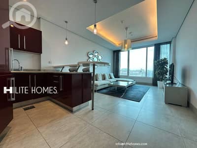1 Bedroom Flat for Rent in Al Manqaf, Kuwait City - One bedroom Fully Furnished Apartment in Mangaf