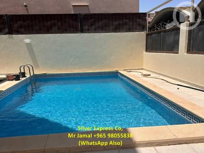 6 Bedroom Flat for Rent in Al Eqaila, Kuwait City - 6 Bedroom Private Villa with Swimming Pool in Egaila.