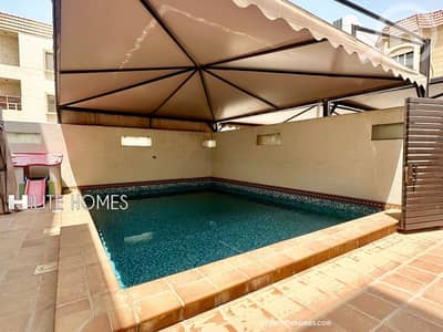 4 Bedroom Flat for Rent in Hateen, Kuwait City - Four bedroom villa for rent in Hateen,With Private pool