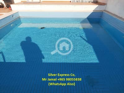 Studio for Rent in Al Manqaf, Kuwait City - 1 Bedroom Rooftop Studio with Swimming Pool in Mangaf.