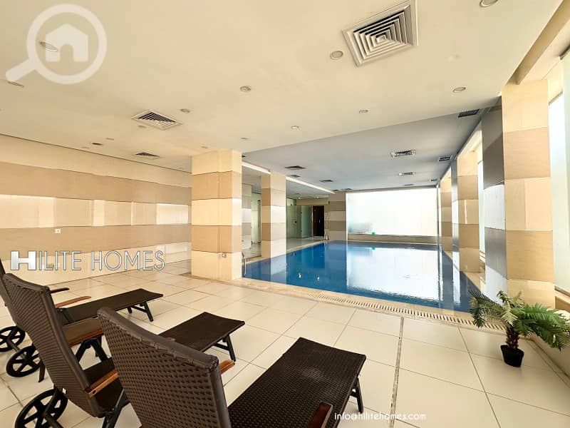 Spacious one bedroom apartment for rent in Salmiya