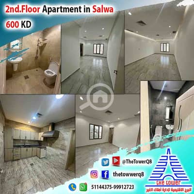 4 Bedroom Flat for Rent in Salwa, Kuwait City - للإيجار في سلوى شقة– تشطيب جديد راقي – 4 غرف كلهم ماستر