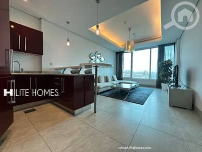 1 Bedroom Flat for Rent in Mahboula, Kuwait City - One bedroom Fully Furnished Apartment in Mangaf