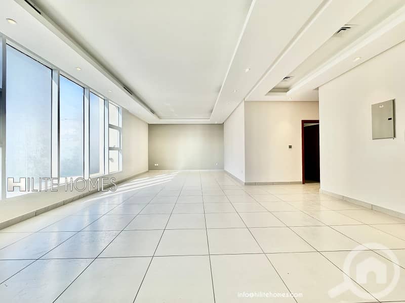 Three Master bedroom spacious apartment for rent in Jabriya