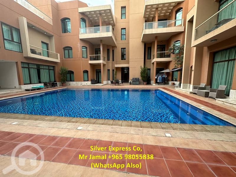 2 Bedroom Furnished Ground Floor Apartment in Abu Halifa.