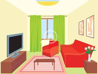 فلیٹ 2 غرفة نوم للايجار في الفنطاس، مدينة الكويت - Sea view! furnished 2 bedrooms in fintas with pool, gym