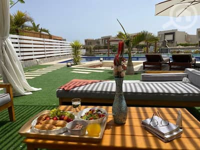 فیلا 6 غرف نوم للايجار في جابر الاحمد، مدينة الكويت - *Egypt* Luxury 2nd Row villa For rent in Hacienda Bay North coastمراسي