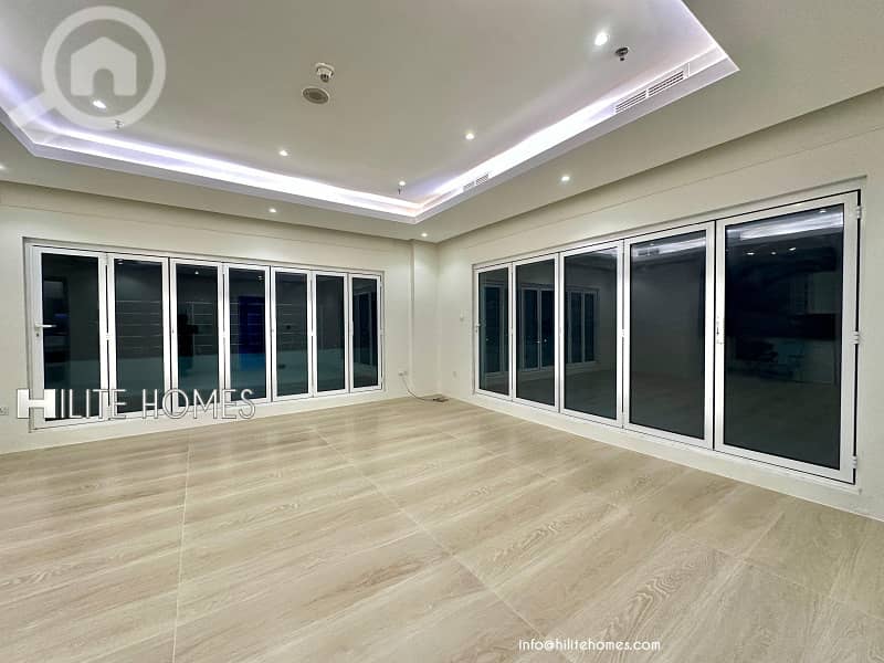 Elegant Three Bedroom Sea view Apartment for Rent in Salmiya
